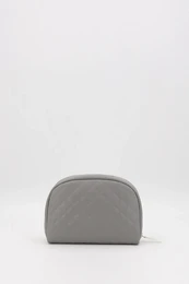 Trousse de toilette matelassée pour bébé avec nœud, rose