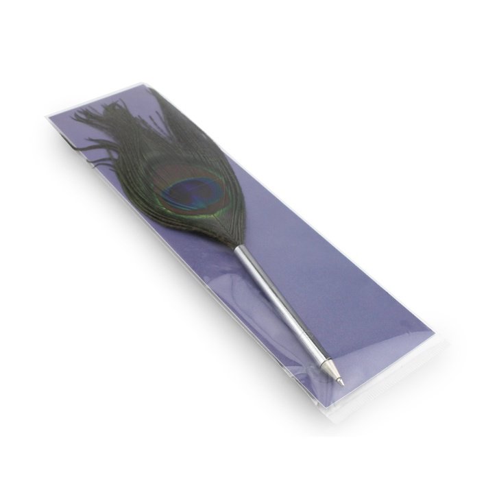 Quill pen, Peacock