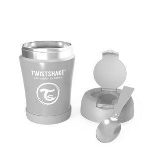 Food box pastel gray