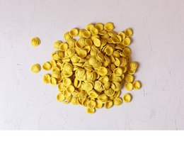 Gurkemeje Orecchiette Pasta i bulk-miljøvenlig emballage-8 kg