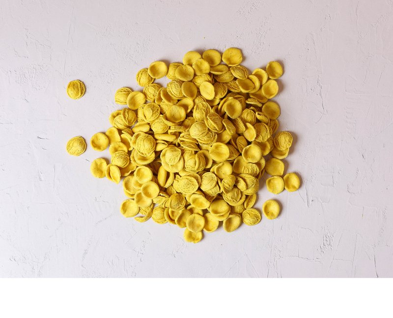 Gurkemeje Orecchiette Pasta i bulk-miljøvenlig emballage-8 kg