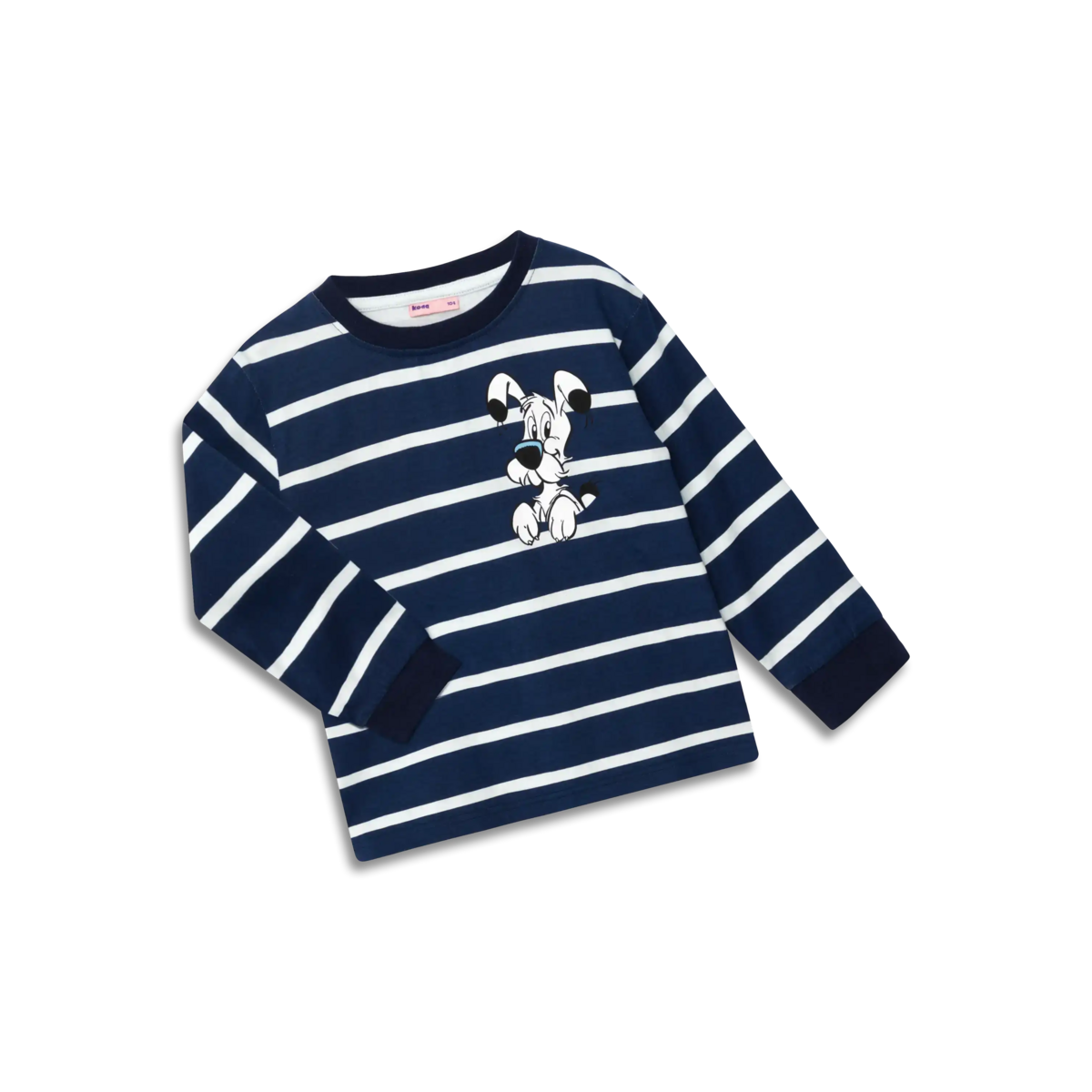 koaa – Idefix "Guck Guck" Stripes – Longsleeve blue