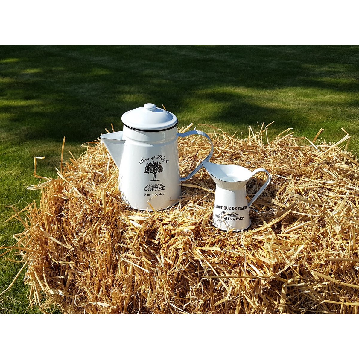 Emaille koffiepot