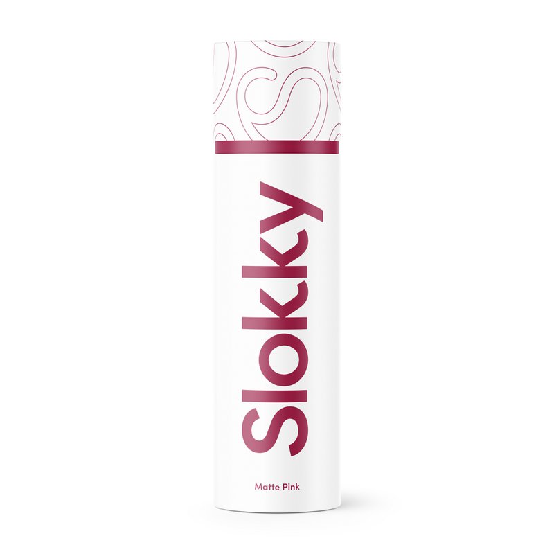 Slokky Matte Pink Bottle & Lid - 500ml