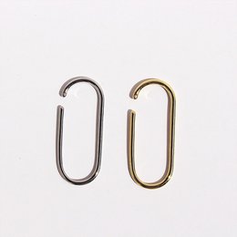 Polsino auricolare minimalista a forma di U: pezzo unico