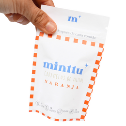 Minttu 100% Xylitol Mints - Orange 30g : Impulse Checkout-produkt til detailhandel
