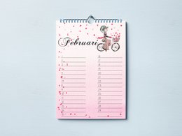 Zeeland souvenir - Zeeland Birthday Calendar – 12 months – Zeeland