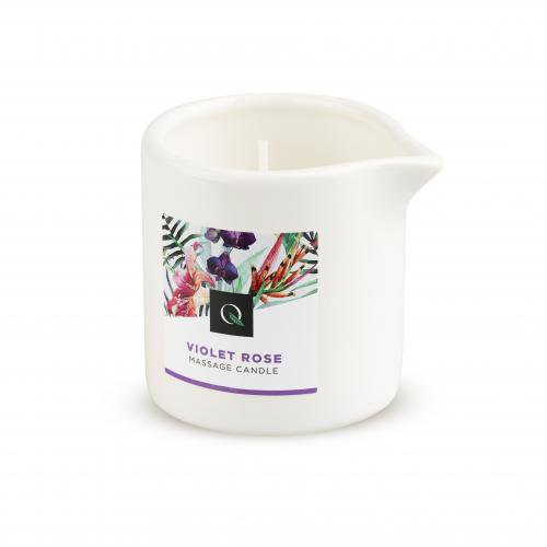 Exotiq - Świeca do masażu Violet Rose - 60g