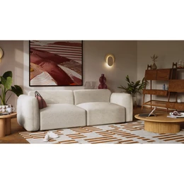 3-Seater Sofa Bed NORREBRO - Beige