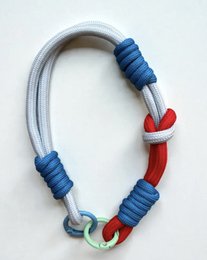 Keychain - Mobile Phone Strap - Red Blue MESSE
