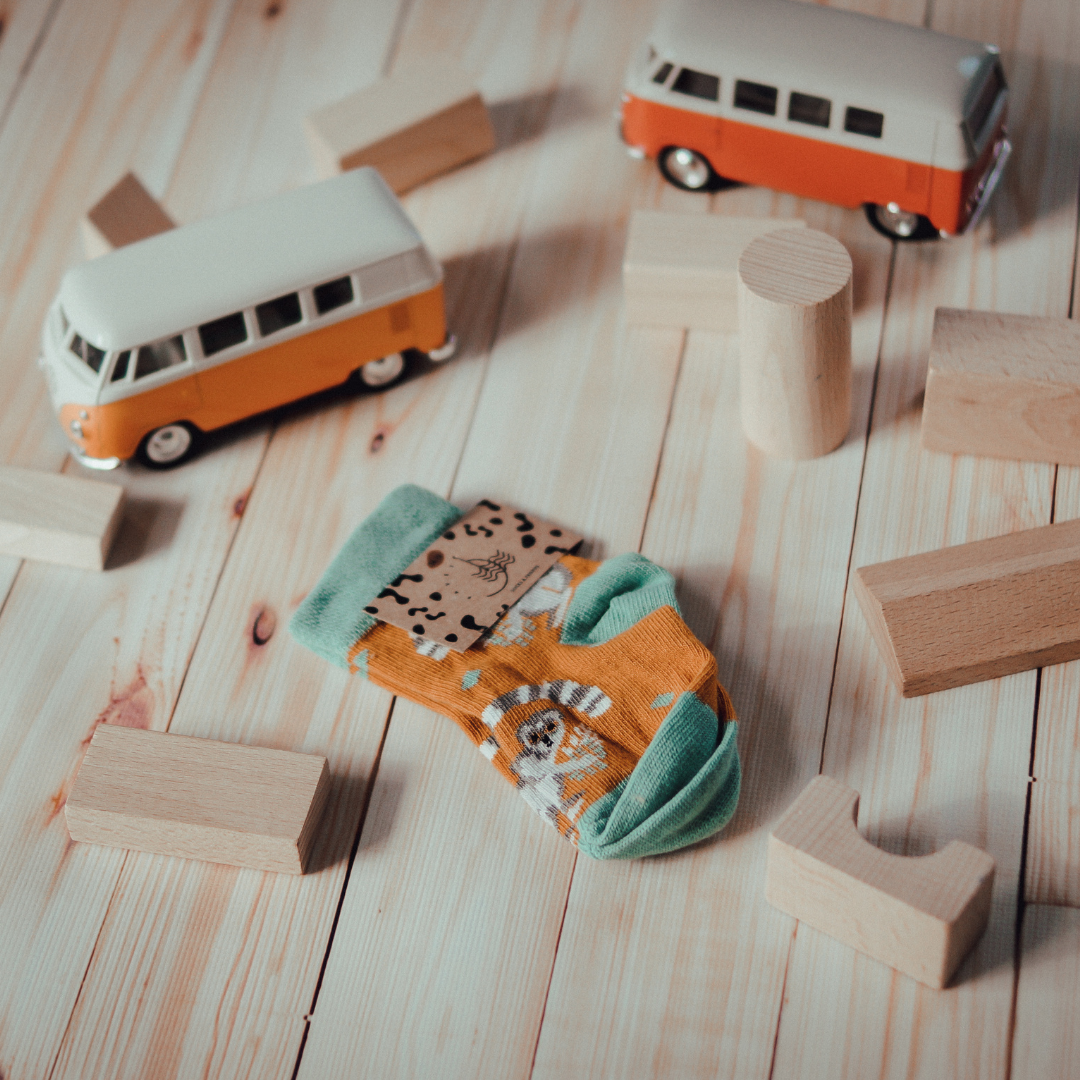 Calcetines de lémures para niños