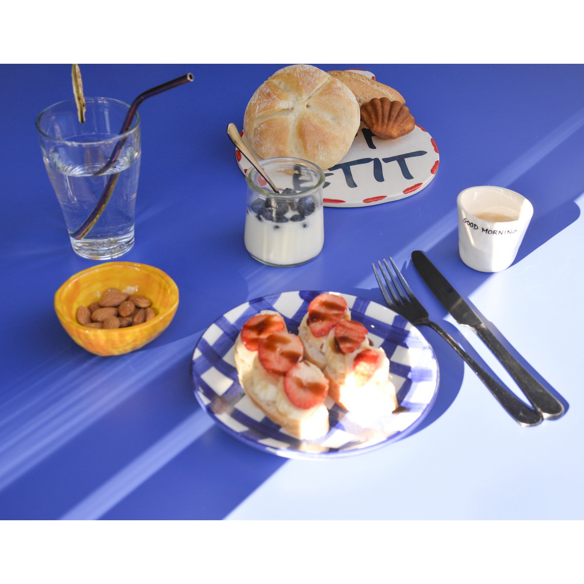 Słowa ceramiczna deska do krojenia „Bon Appetit”