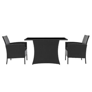 3 pcs. Seating group including 2 seat cushions
