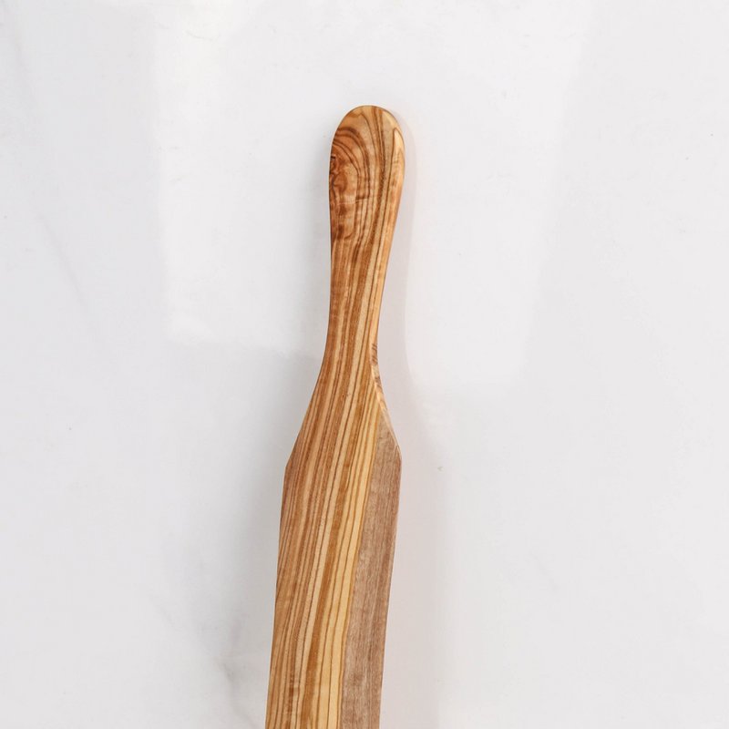 Spatule à Crêpe en Bois d'Olivier – Faite à la Main