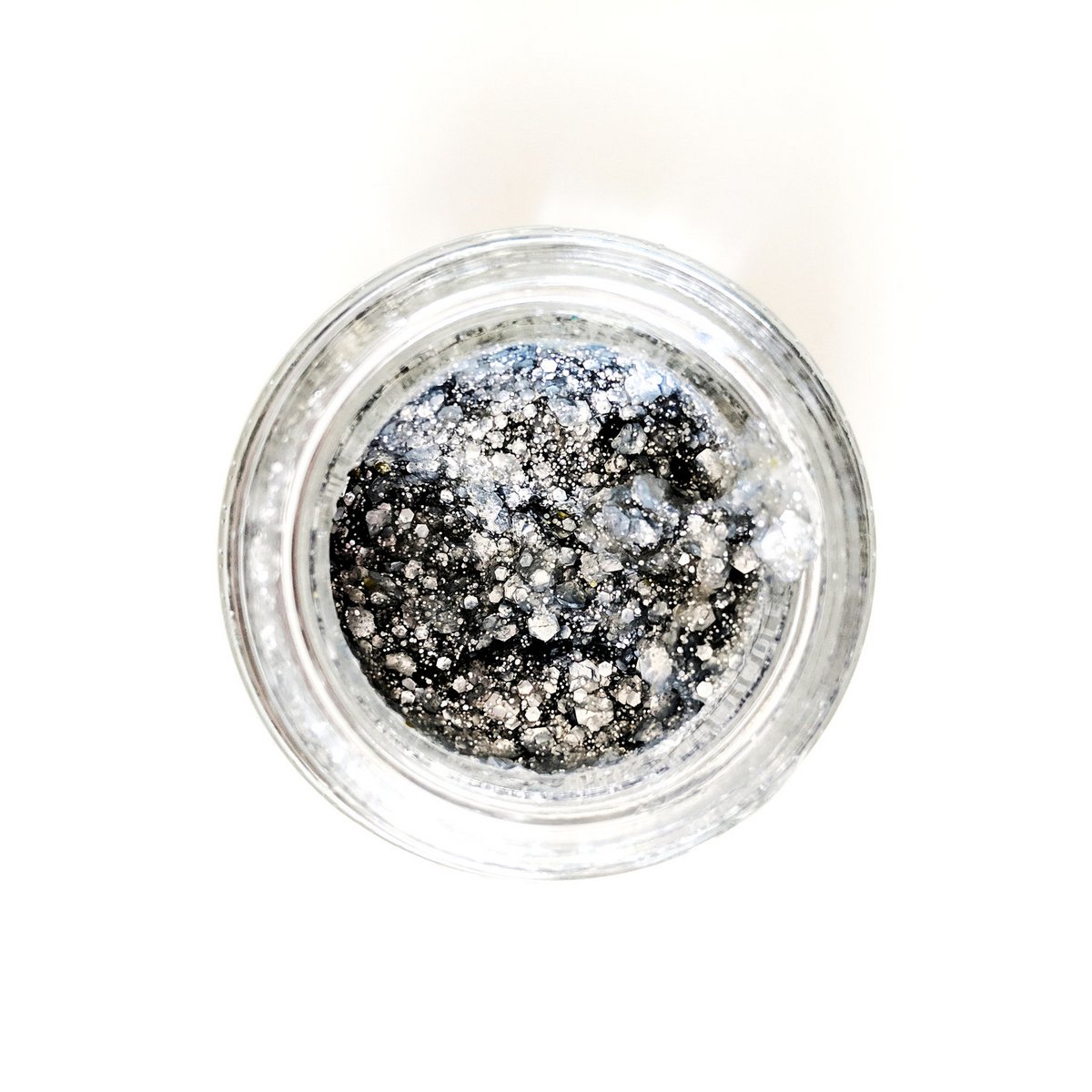 Glitzergel: Silber
