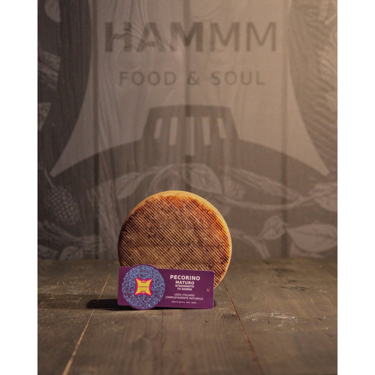 🇬🇧 Mature pecorino aged 75 days – artisanal sheep's cheese