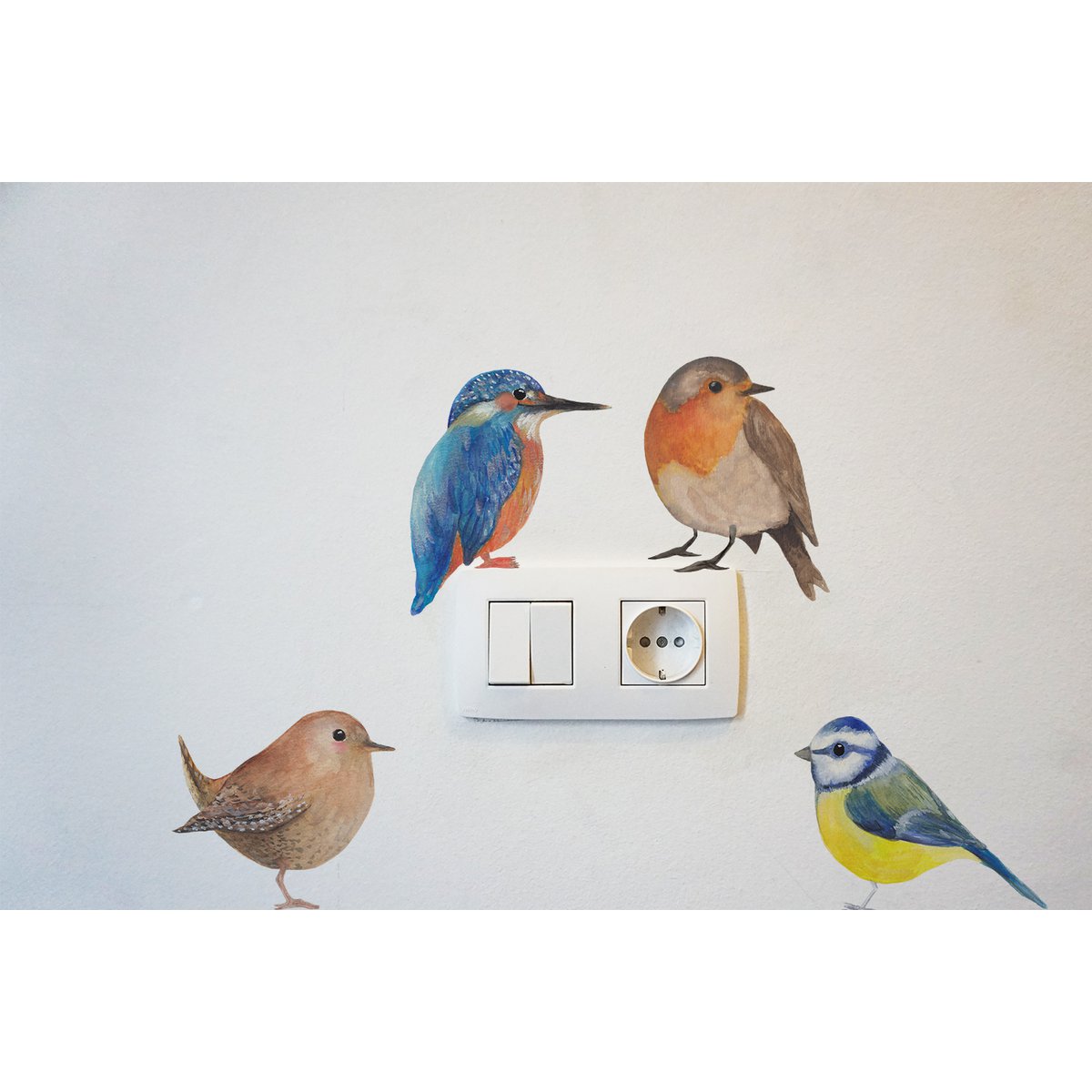 Muursticker Huismus