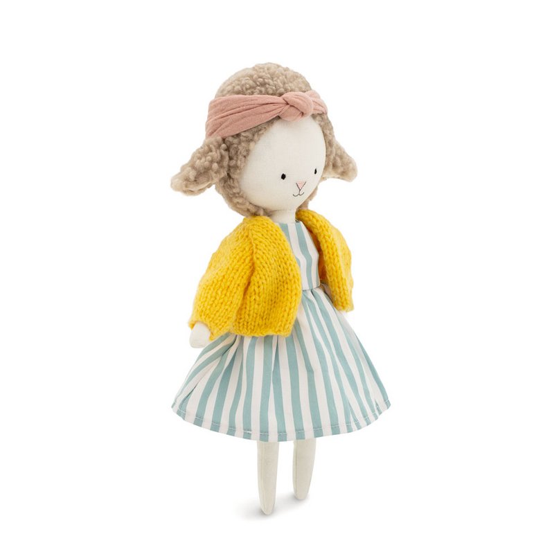 Cotton Plush Toy, Cotti Motti, Zoe the Sheep (30 cm)