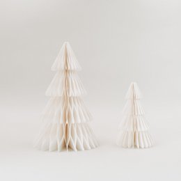 Papiertanne 2er Set nature (ve = 6 sets)
