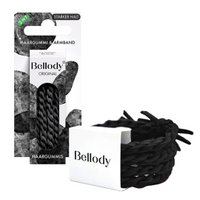 Haarelastiekjes Zwart - Bellody®(4 st.) - Stijlvolle gevlochten haarelastiekjes