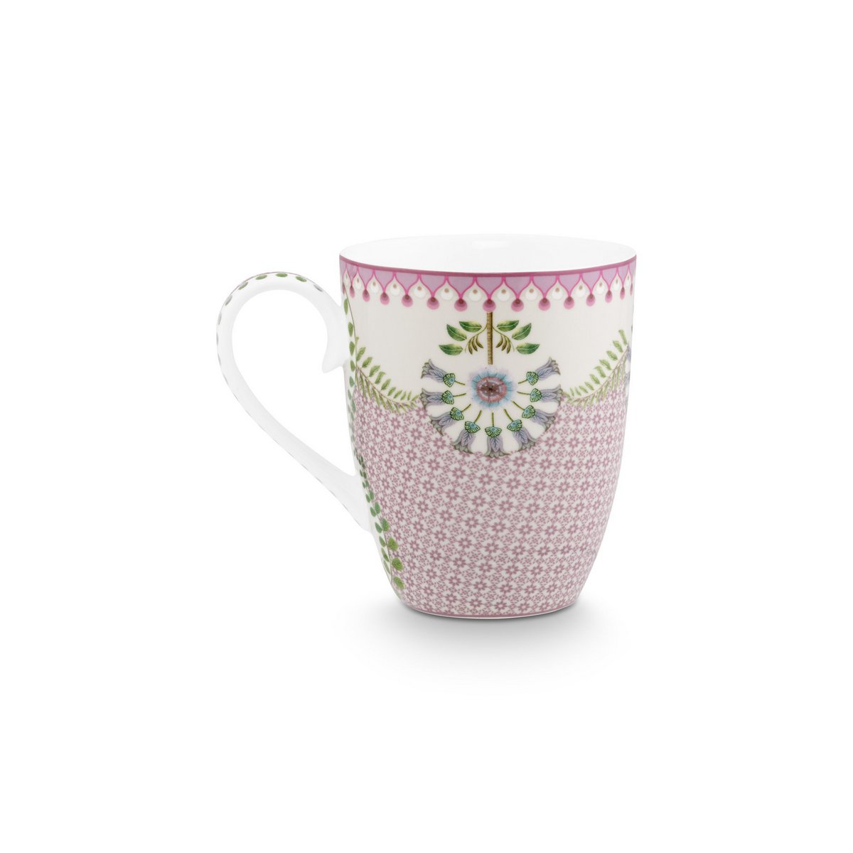 Mug Large Lily&Lotus Tiles Lilac 350ml