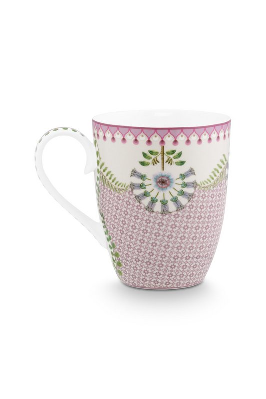 Mug Large Lily&Lotus Tiles Lilac 350ml