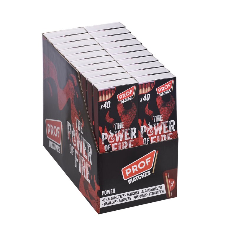 PROF Matchbox POWER MATCHES 200mm x1x40 - DL-24