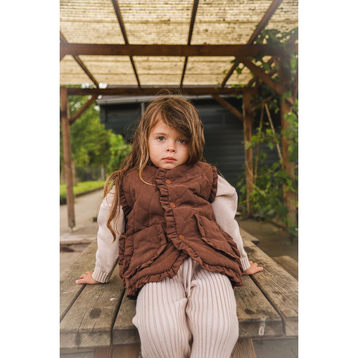 Piper Ruffle Vest 