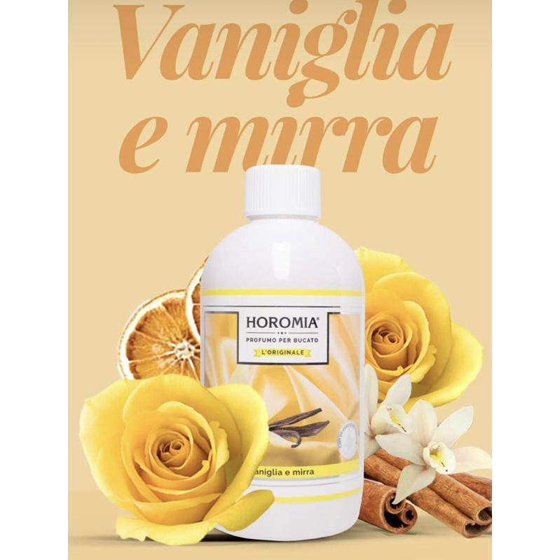 Horomia washing perfume Vaniglia e Mirre 500ml