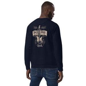 Rock'n Roll unisex organic sweater