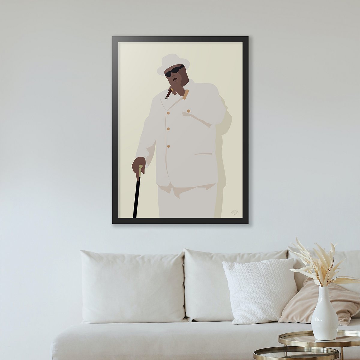 Poster "Notorious BIG" - A4 & 30x40cm - Art print
