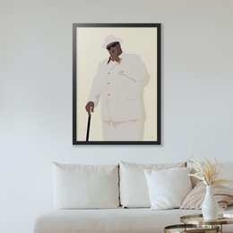 Poster "Notorious BIG" - A4 & 30x40cm - Art print