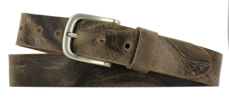 Ceinture en cuir 3,5 cm | cuir de buffle