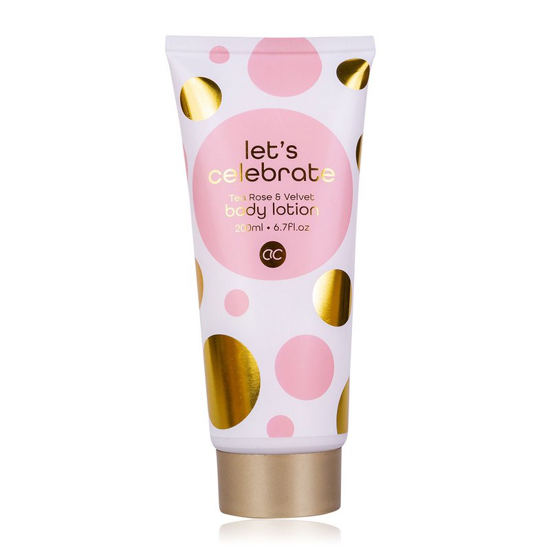 Bodylotion LET'S CELEBRATE, Duft: Tea Rose & Velvet