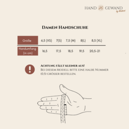 LEYLA – suede women’s gloves with cashmere wool lining