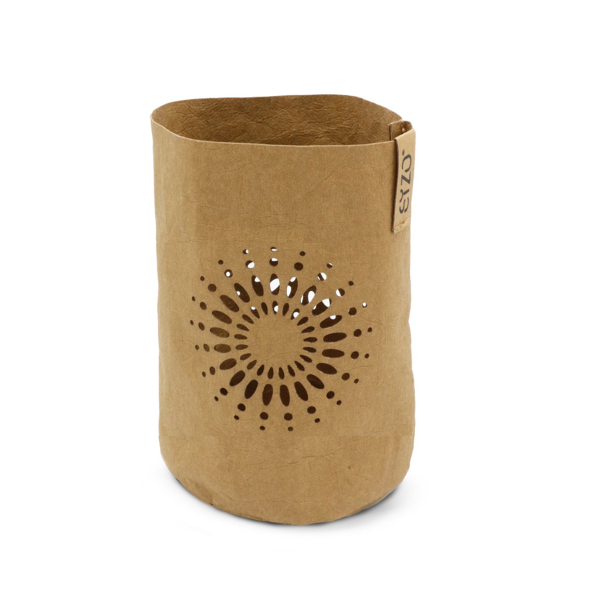 SIZO Paper LED-light holder "Mandala" Natural