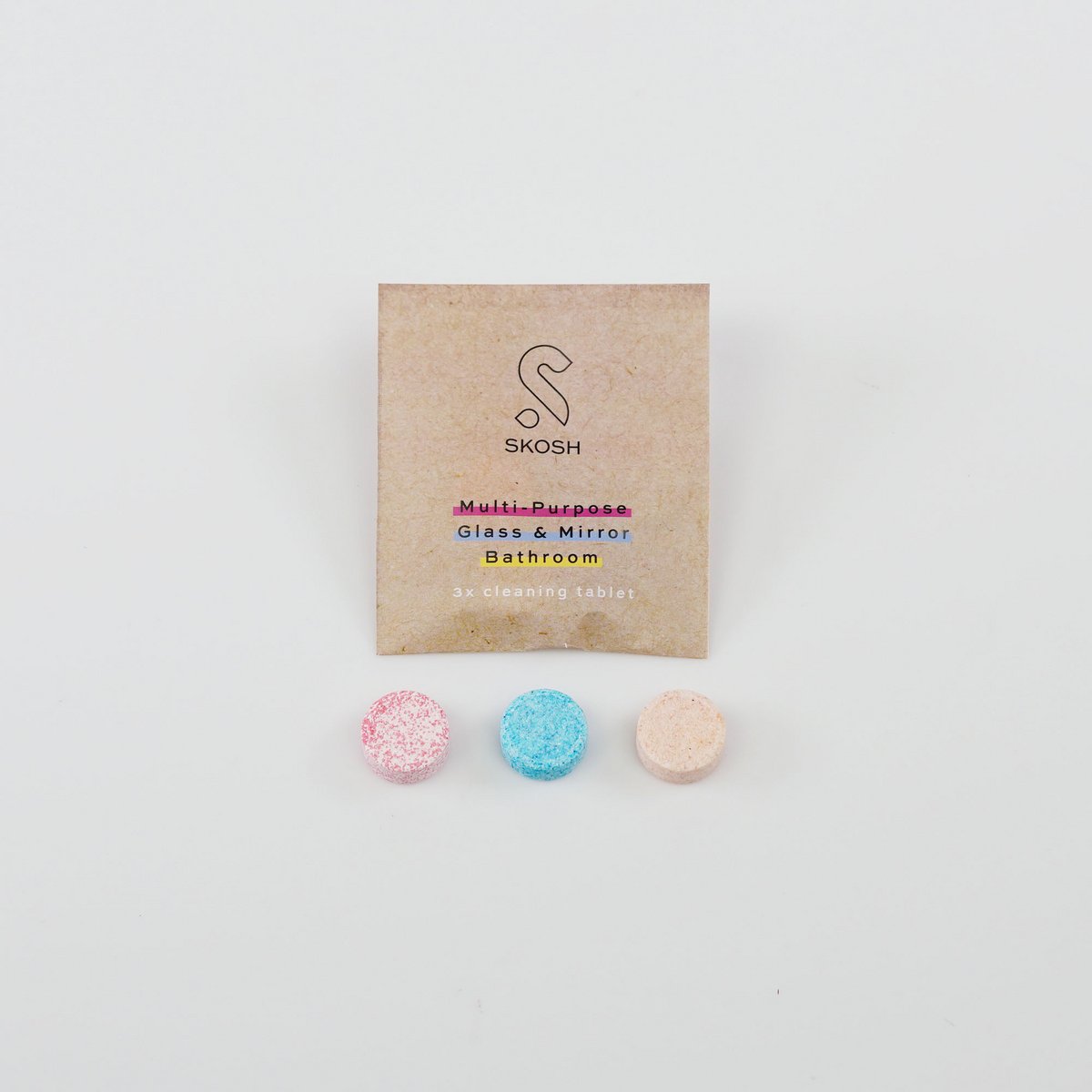Reinigungstabletten Skosh 3er-Pack, Mix