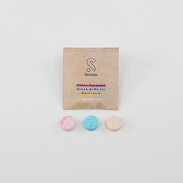 Cleaning Tabs Skosh 3-pack, Mix - Biodegradable and vegan cleaning tabs with low pH level, effective against limescale, and no plastic waste.