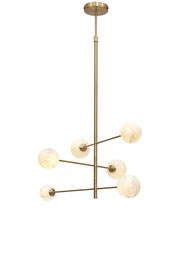 Hanglamp Carrara 3-armig, goud