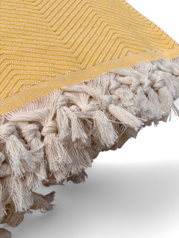 Decke - Leyla Line - Lemon Glow