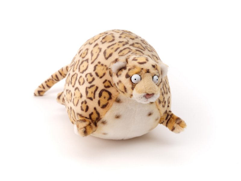 ROLLIN 'WILD - leopard - 19 cm (length) - plush toy by Uni-Toys
