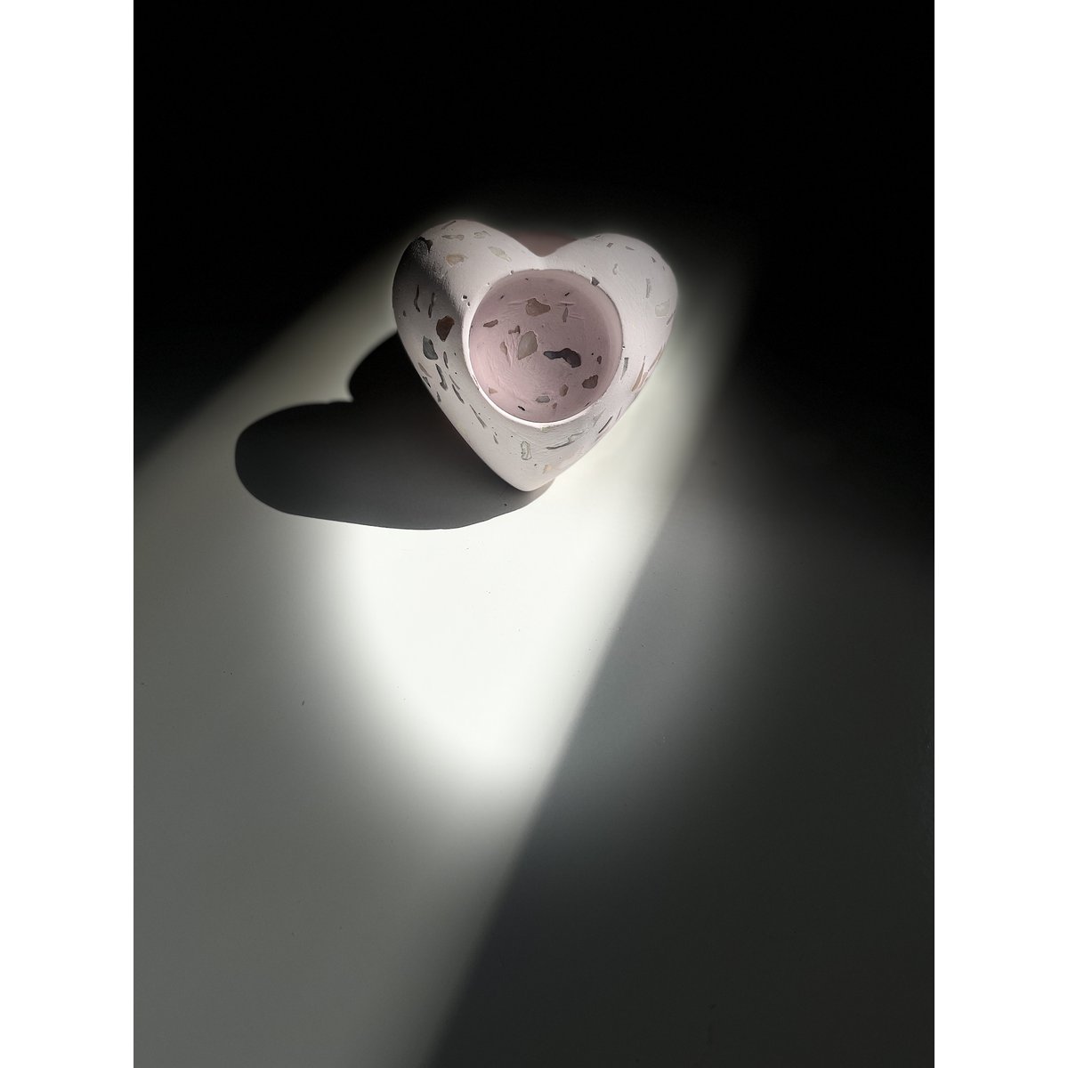 Eksklusivt: Open Heart Collection - Hjerteformet fyrfadsstage