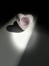 Eksklusivt: Open Heart Collection - Hjerteformet fyrfadsstage
