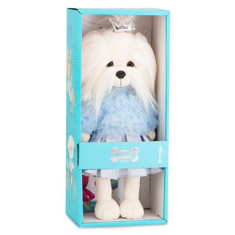 Plush toy, Lucky Doggy, Lucky Mimi: Сarnival 38cm 