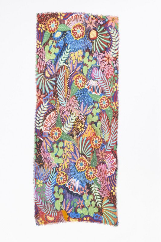 Scarf Wool - Otra Cosa - Fantastic Flowers - 4757