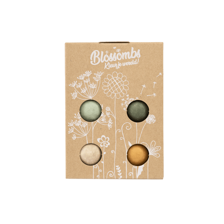 Giftbox mini with 4 Flower Seeds - Merry Christmas & Happy New Year!