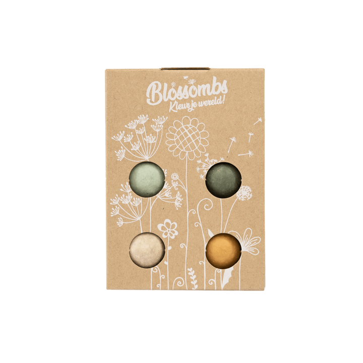 Giftbox mini with 4 Flower Seeds - Merry Christmas & Happy New Year!