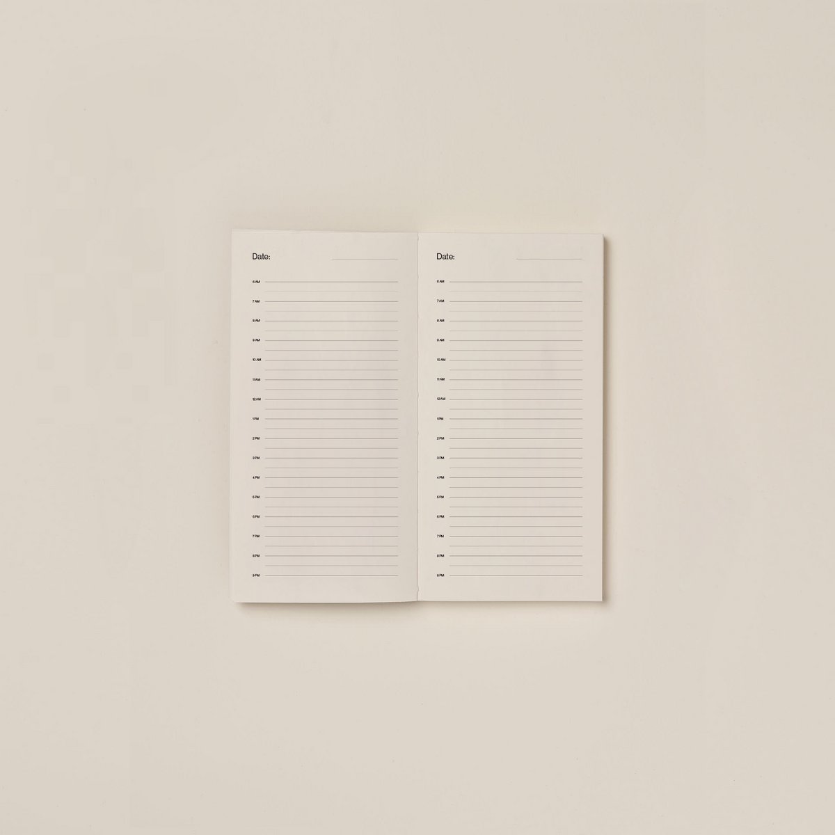 Tagesplaner AM-PM – Saphir
