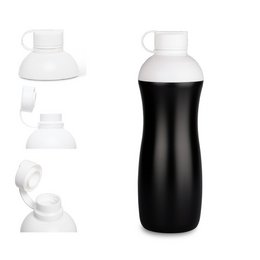 Biodrup biobaseret drikkedunk 500ml Sort