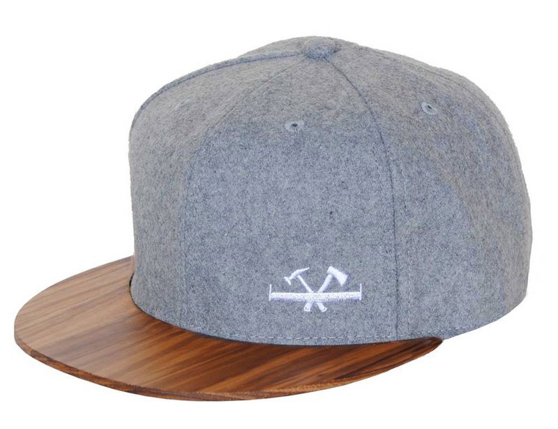 Cap with Wooden Brim